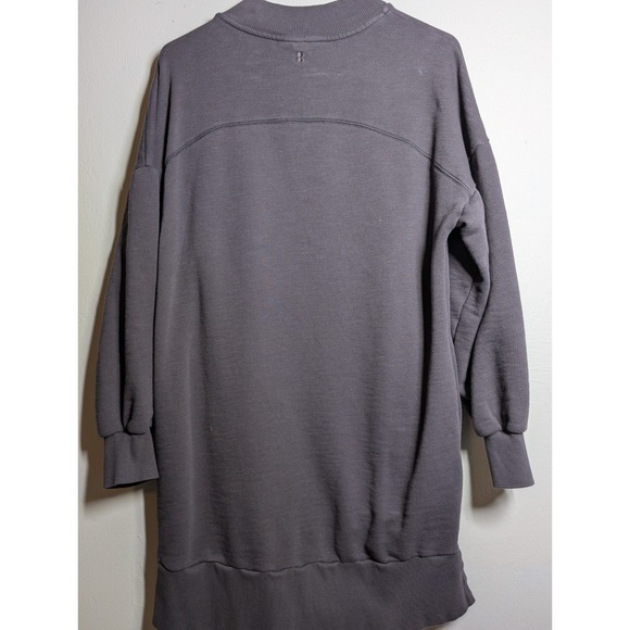 Sweaty‎ Betty Women's Urban-Grey Organic Cotton One&Done Sweatshirt Dress M - Picture 5 of 6